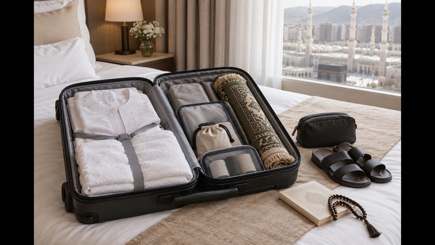 barang bawaan checklist umrah lengkap jemaah