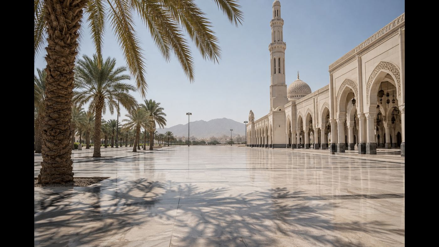 suasana Masjidil Haram musim umrah paling sesuai