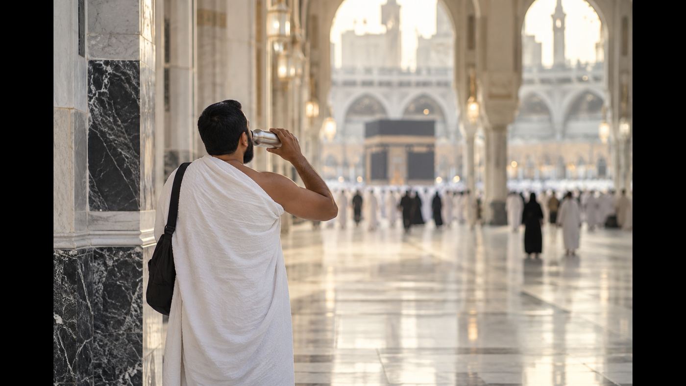 tips kesihatan semasa umrah jemaah Malaysia kekal sihat
